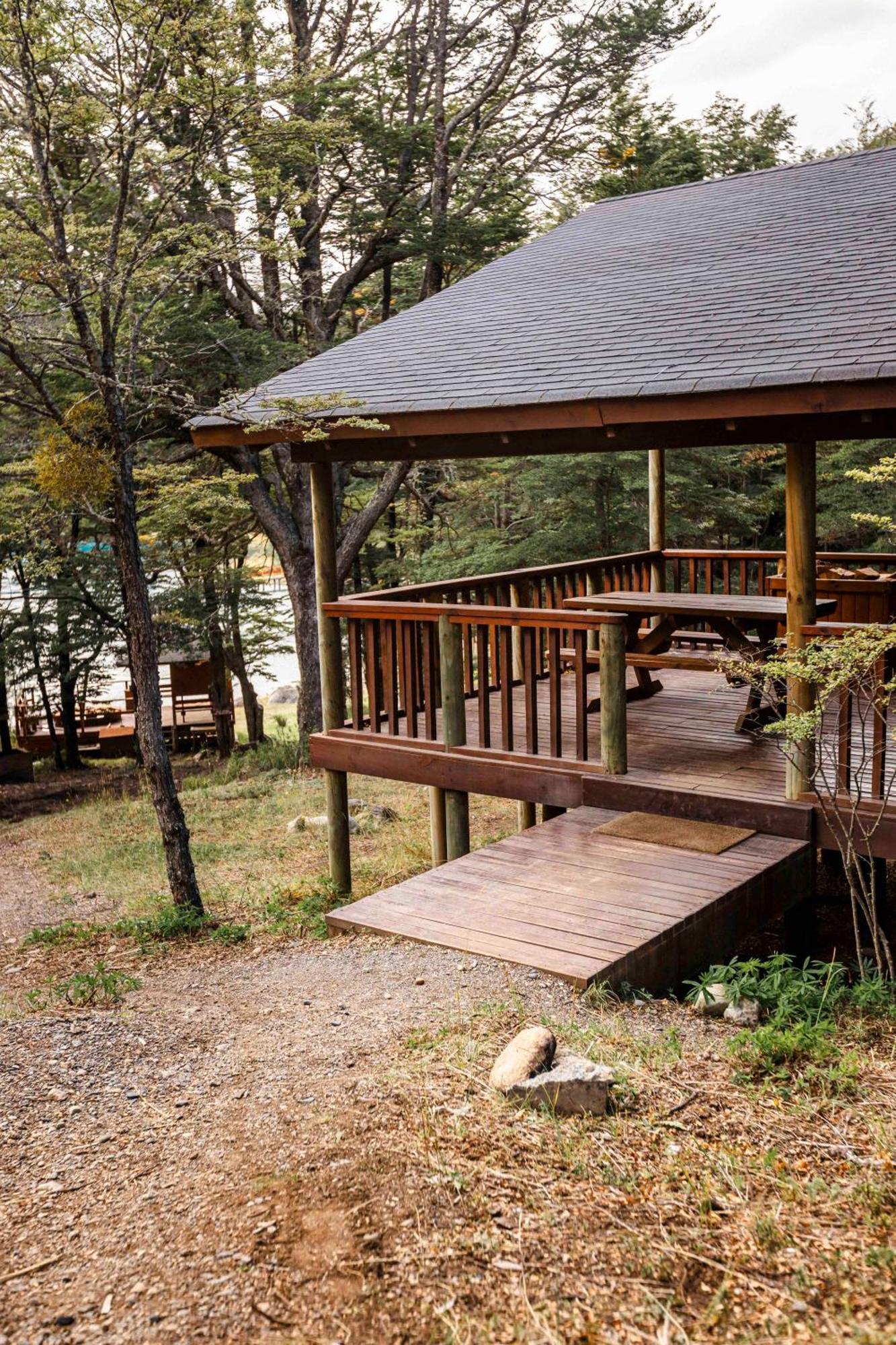 Green Baker Lodge Puerto Bertrand ภายนอก รูปภาพ