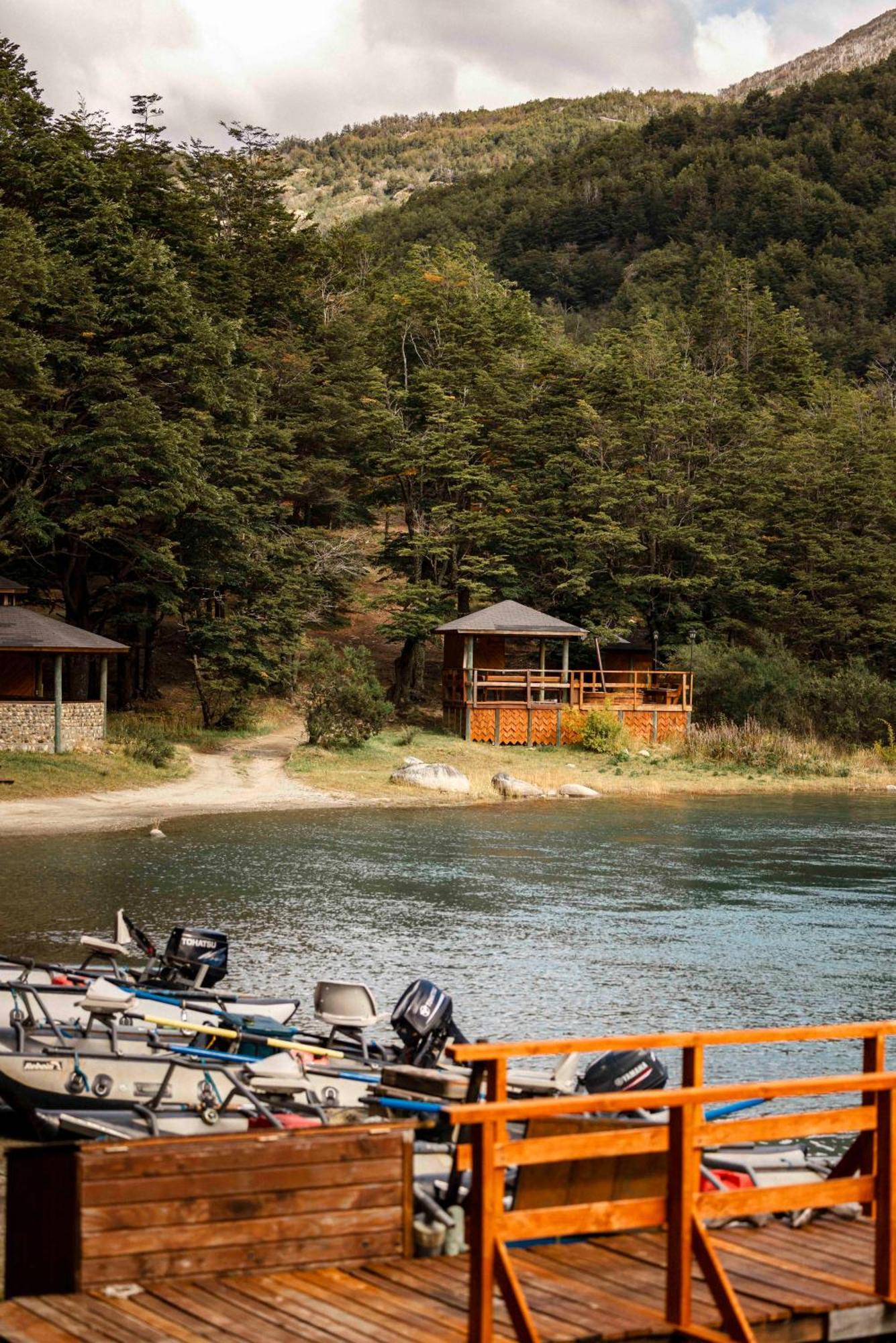 Green Baker Lodge Puerto Bertrand ภายนอก รูปภาพ